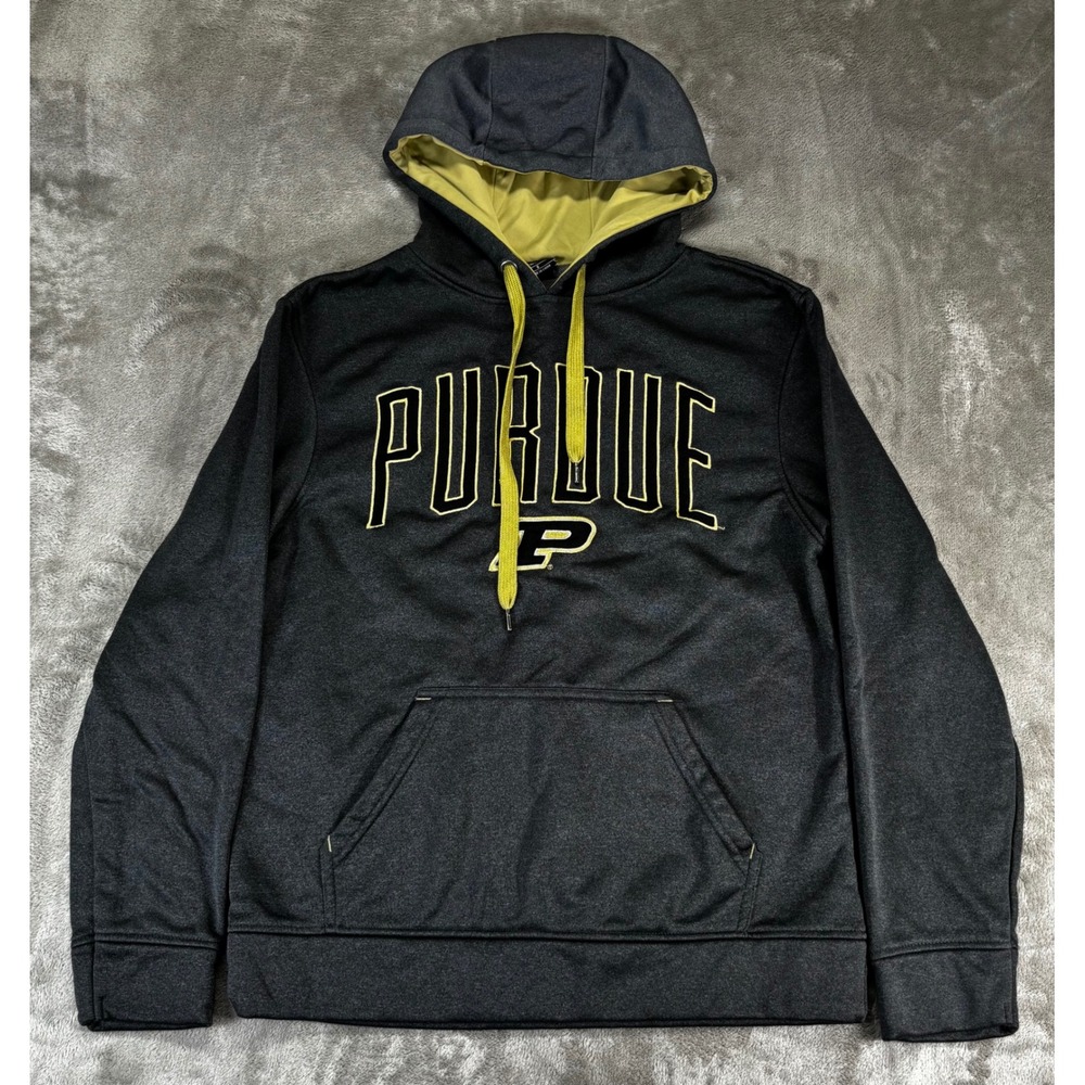 Top of the World Purdue Hoodie Mens Small Charcoal Gray Excellent NCAA Athletic